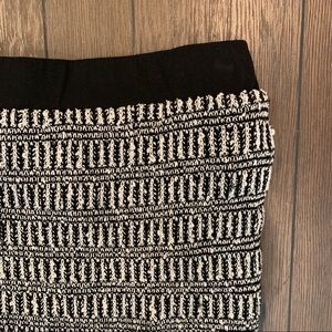Sanctuary Skirts - Sanctuary Womens Black & White Sweater Knit Skirt Sanctuary Skirts - Sanctuary Womens Black & White Sweater Knit Skirt